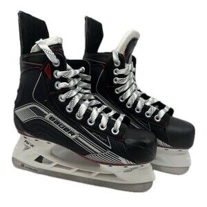 NWOB Bauer Vapor X500 Ice Hockey Skates S.Stainless Junior Boys Size 10